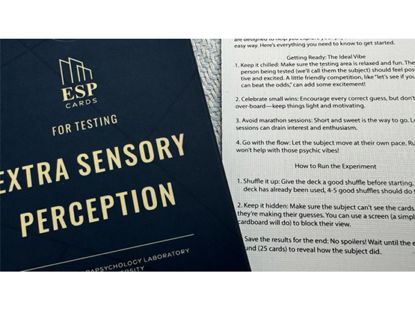 ESP Testing Cards by Dead Rebel Magic