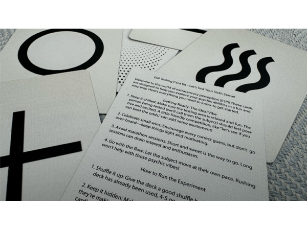 ESP Testing Cards by Dead Rebel Magic