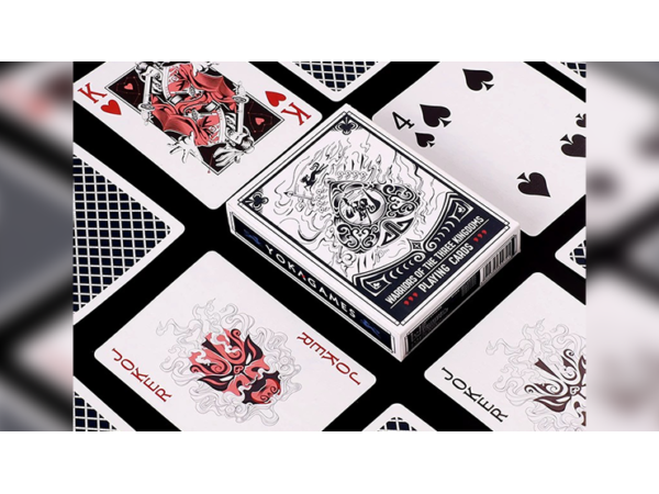 Warriors Of Three Kingdoms (Blue) Playing Cards by YOKAGAME