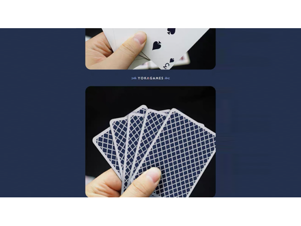 Warriors Of Three Kingdoms (Blue) Playing Cards by YOKAGAME