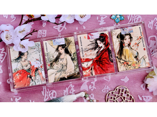 Four Beauties (XiShi) Playing Cards
