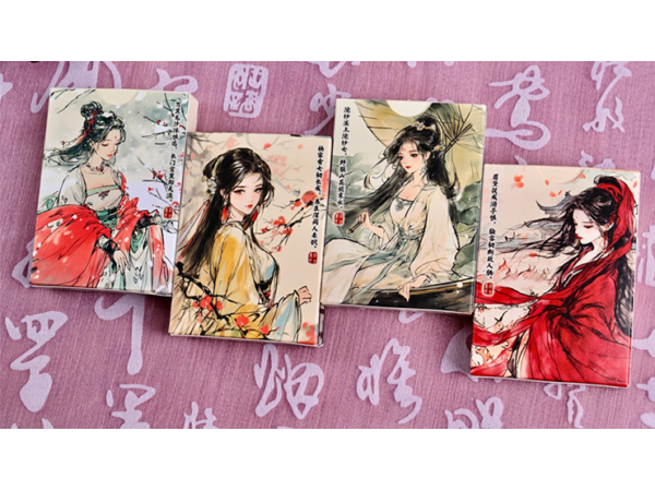 Four Beauties (YangYuhuan) Playing Cards