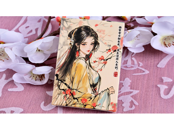 Four Beauties (YangYuhuan) Playing Cards