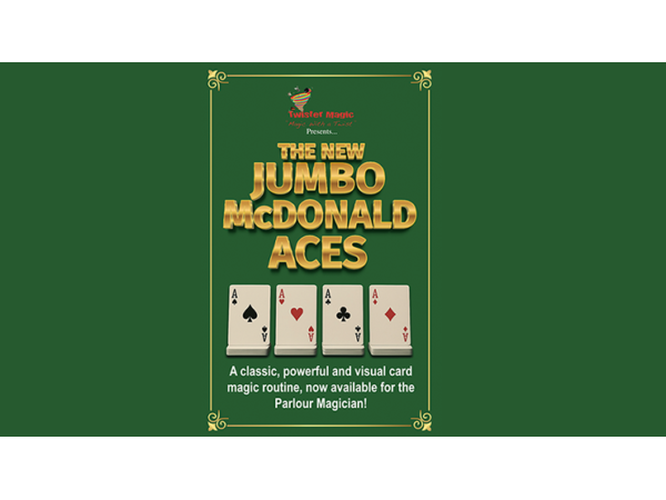Jumbo McDonald Aces by Twister Magic (Red)
