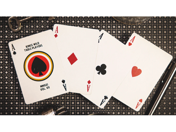 No.13 Table Players Vol.7 (USPCC Edition) Playing Cards by Kings Wild Project