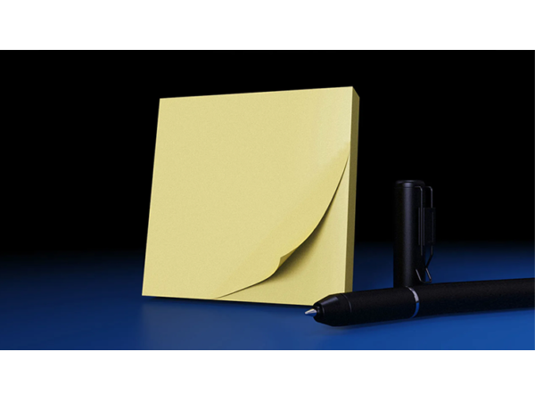 The Iarvel Magic Post-It Pad (Yellow) by Iarvel Magic