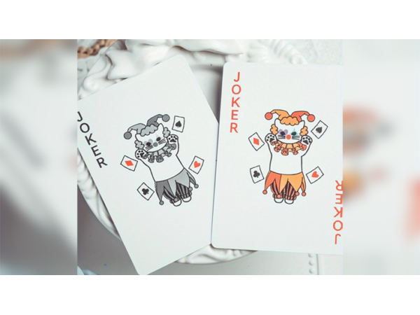 Diary of Kitten and Puppy - Kitten Purple Edition Playing Cards