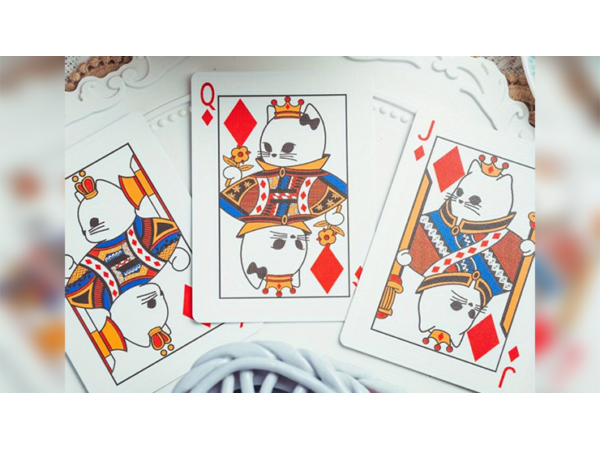 Diary of Kitten and Puppy - Kitten Purple Edition Playing Cards