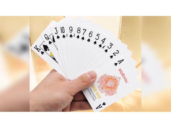 Sun God Greek Mythology Themed Orange Edition Playing Cards