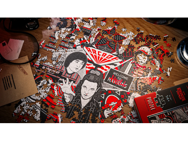 Stranger Things Jigsaw Puzzle by theory11