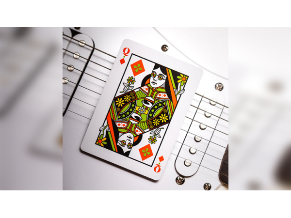 The Beatles Special Edition (Black) Playing Cards by theory11