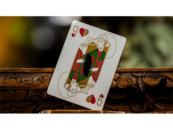 Tavern on the Green: Red Edition Playing Cards by theory11