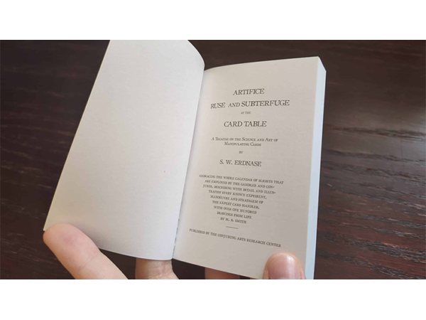 EDC Erdnase - Book