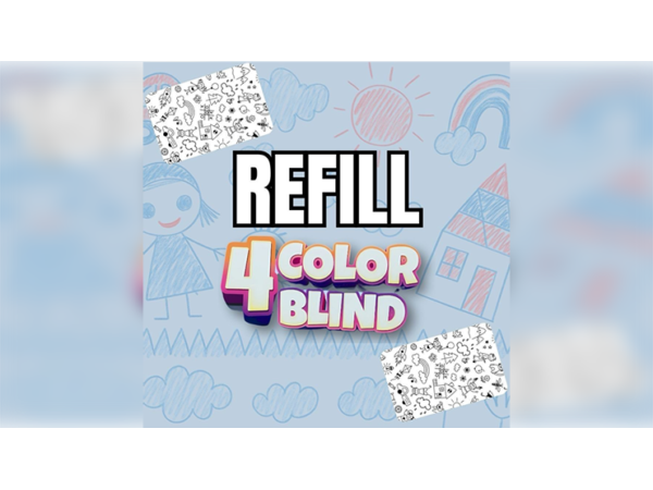 4 Color Blind Refill by Guillaume Bienne