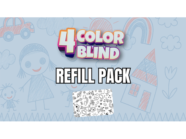 4 Color Blind Refill by Guillaume Bienne