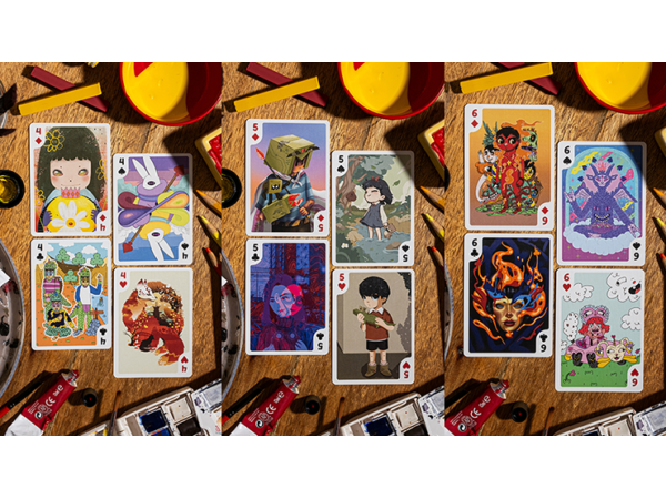 Bicycle Sari Sari (Code Red Edition) Playing Cards