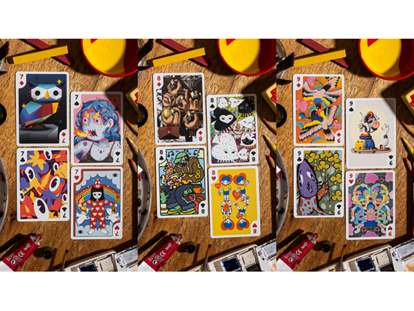 Bicycle Sari Sari (Code Red Edition) Playing Cards