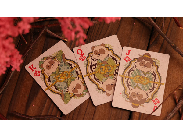Tanuki Yukaku (Oiran-Dochu) Playing Cards