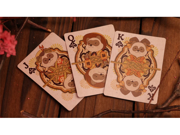 Tanuki Yukaku (Oiran-Dochu) Playing Cards