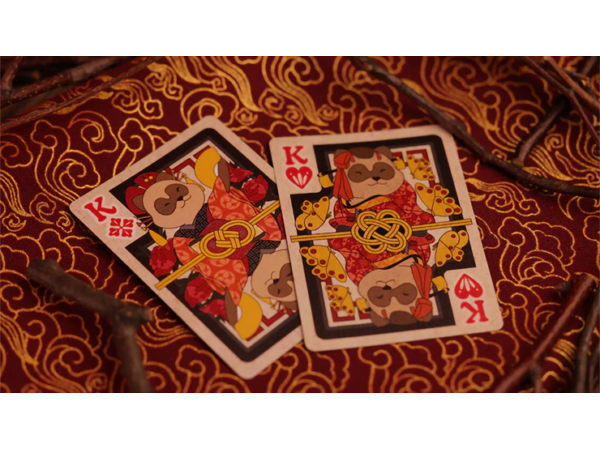 Tanuki Yukaku (Hanafuda) Playing Cards