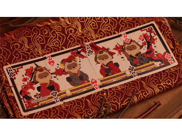Tanuki Yukaku (Hanafuda) Playing Cards