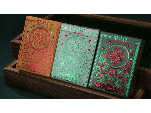 COIPIX (RED) Playing Cards by N2G