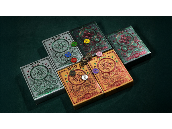 COIPIX (Green) Playing Cards by N2G