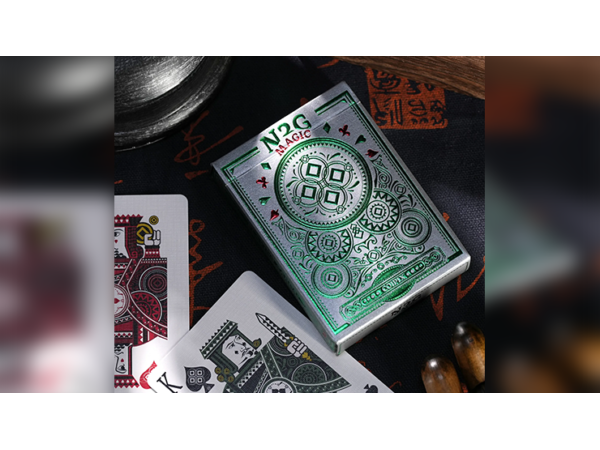 COIPIX (Green) Playing Cards by N2G