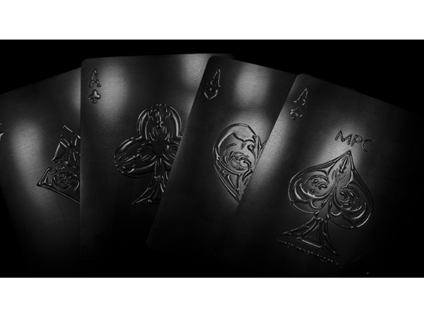 Aqua Black Invisible Playing Cards by MPC