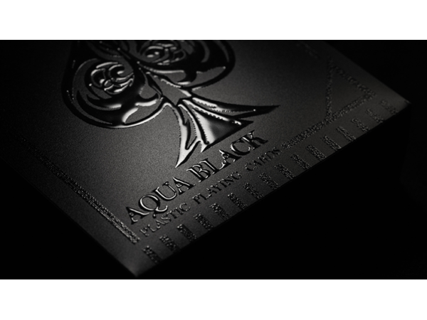Aqua Black Invisible Playing Cards by MPC