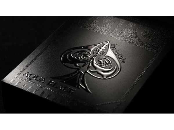 Aqua Black Invisible Playing Cards by MPC