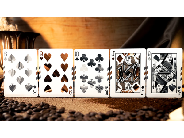 Flexible Mocha Mousse Playing Cards by TCC