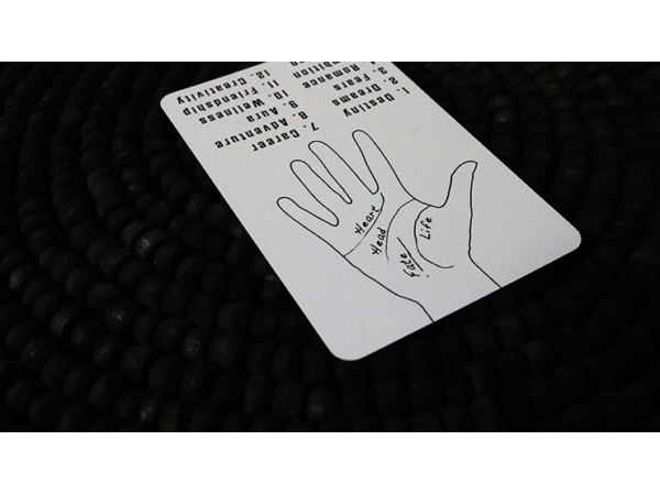 The Palm Reader Card by David Alnwick