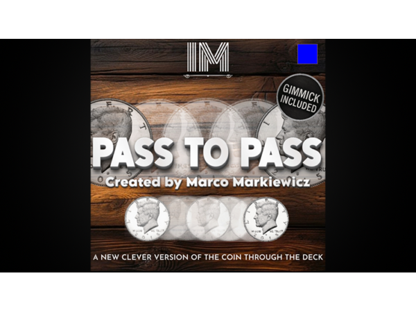 Pass To Pass (Blue) by Marco Markiewicz