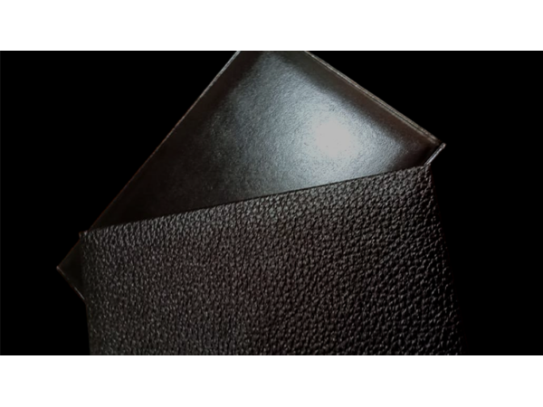 Mini Bombshell Wallet (Black Smooth) by CAHYO