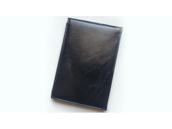 Mini Bombshell Wallet (Black Smooth) by CAHYO