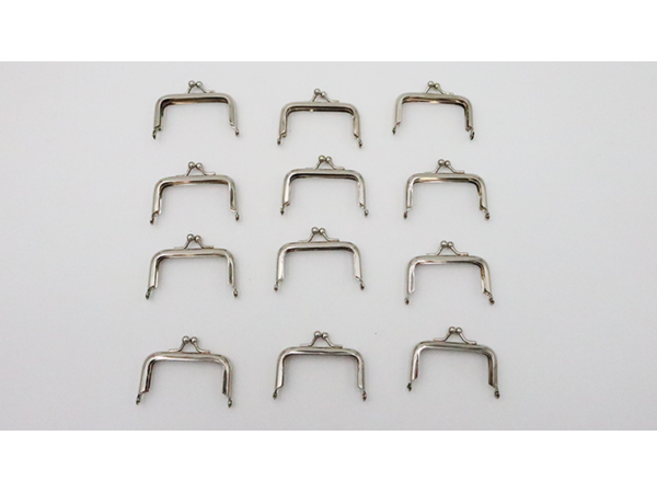 Purse Frames (Silver, 12 in one pack) Goshman