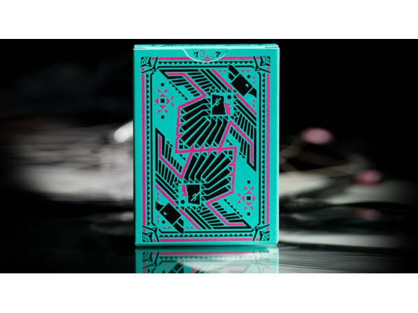 FULTON'S THUNDERBIRD ROOM TURQUOISE EDITION PLAYING CARDS