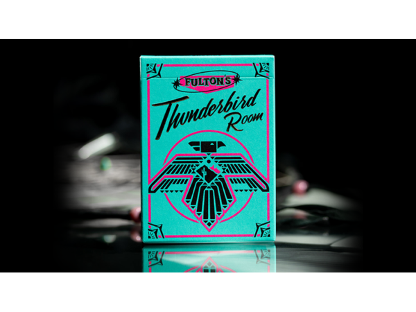 FULTON'S THUNDERBIRD ROOM TURQUOISE EDITION PLAYING CARDS
