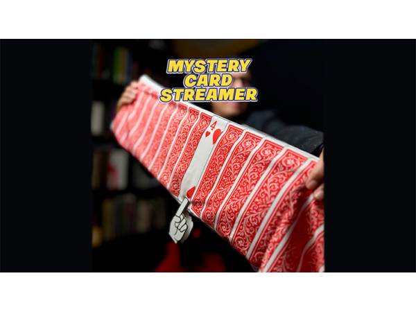 Mystery Card Streamer (Red 4 of Hearts) by PlayTime Magic DEFMA