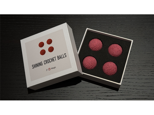 Shining Crochet Balls (Light Pink) by JT Magic