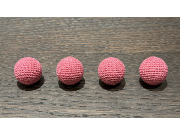 Shining Crochet Balls (Light Pink) by JT Magic