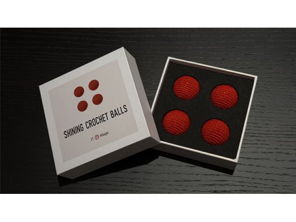 Shining Crochet Balls (Red) by JT Magic