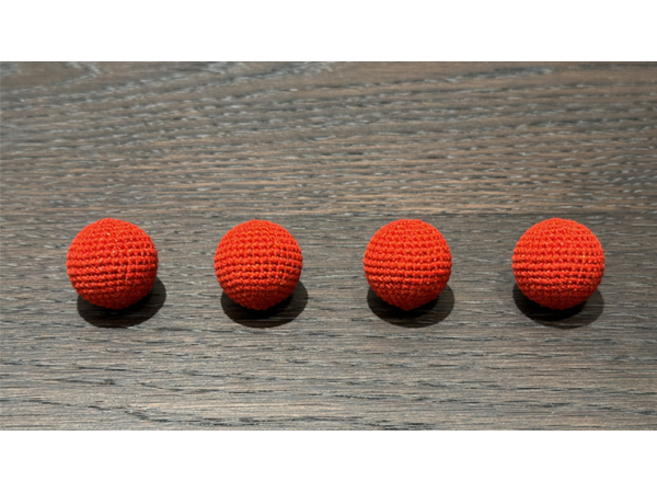 Shining Crochet Balls (Red) by JT Magic
