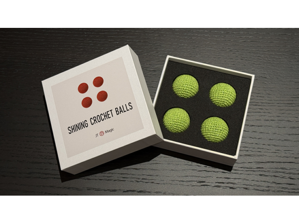 Shining Crochet Balls (Grass Green) by JT Magic