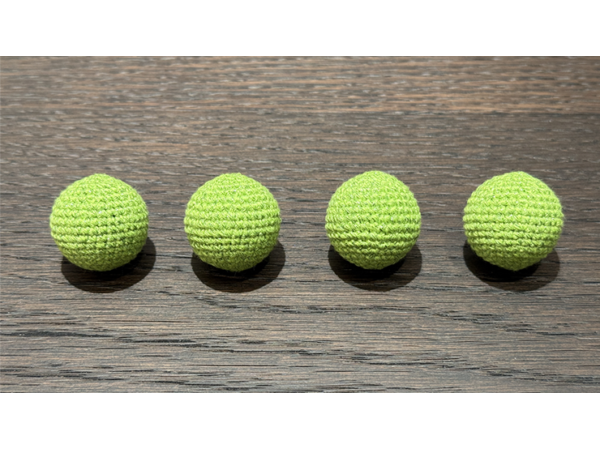 Shining Crochet Balls (Grass Green) by JT Magic