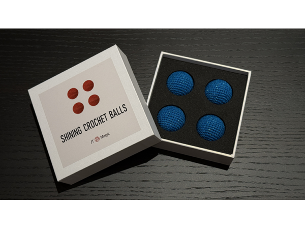 Shining Crochet Balls (Royal Blue) by JT Magic