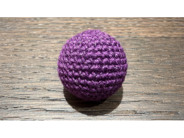 Shining Crochet Balls (Dark Purple) by JT Magic