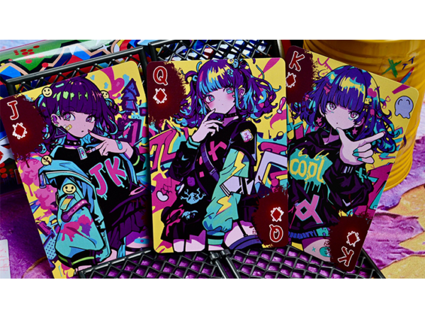 Shinjuku Spray Girls V1 Playing Cards
