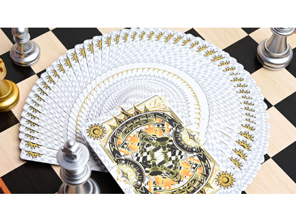 CHESS White Playing Cards by Hidden Light